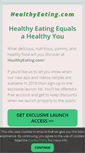 Mobile Screenshot of healthyeating.com